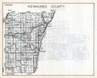 Kewaunee County Map, Wisconsin State Atlas 1933c